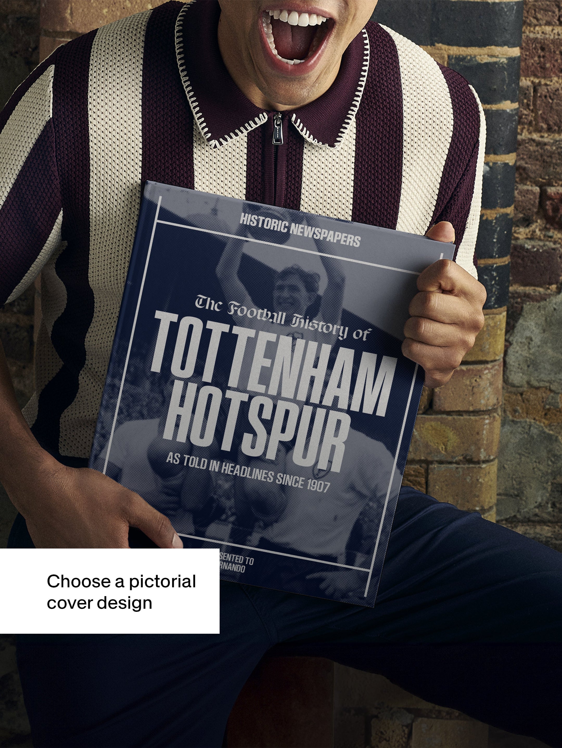 El libro sobre la historia del fútbol del Tottenham Hotspur