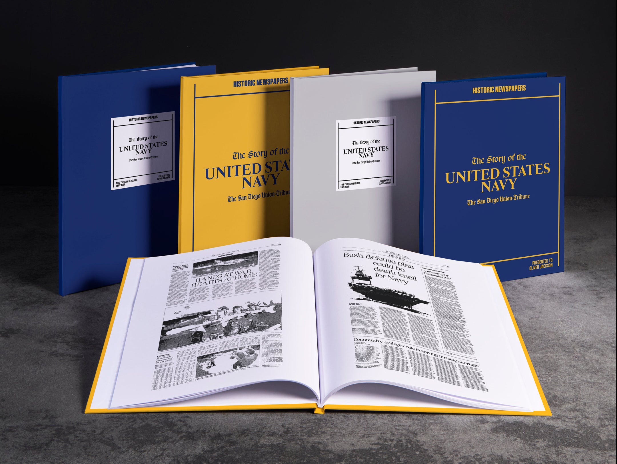La historia de la Armada de los Estados Unidos (edición del San Diego Union Tribune)
