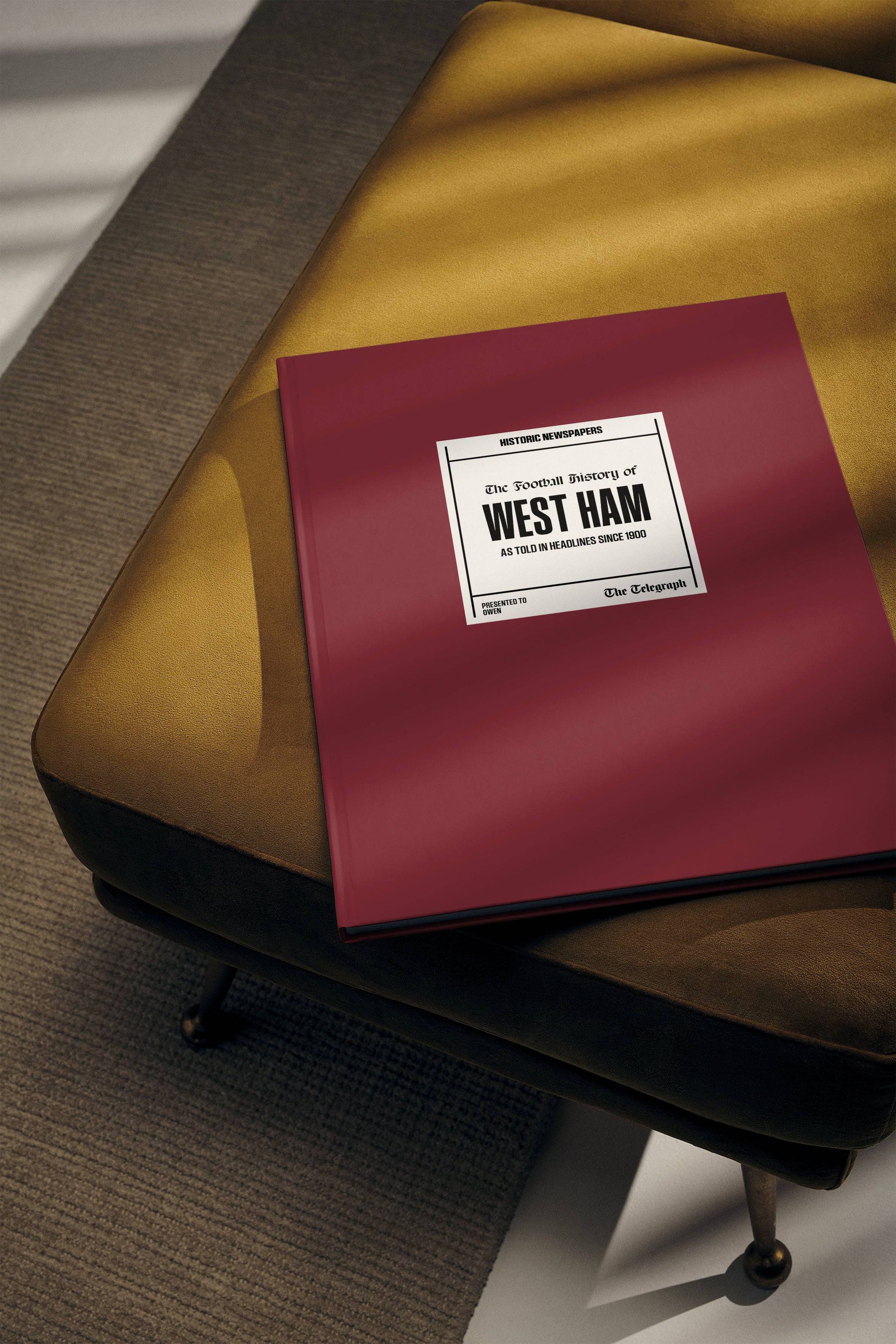 The Football History of West Ham Telegraph Edition Book - Historic Newspapers