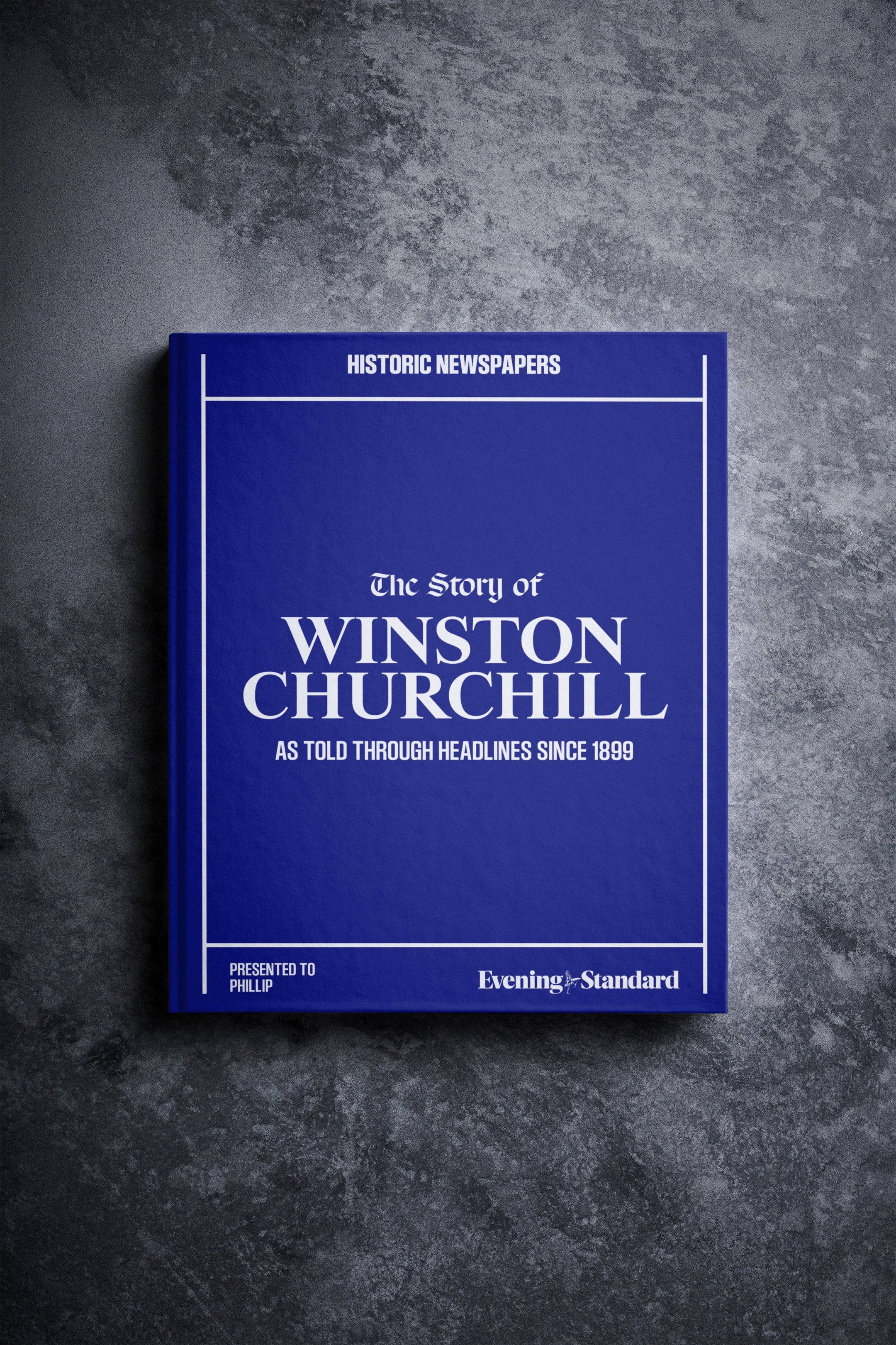 The Story of Winston Churchill Evening Standard Edition Book