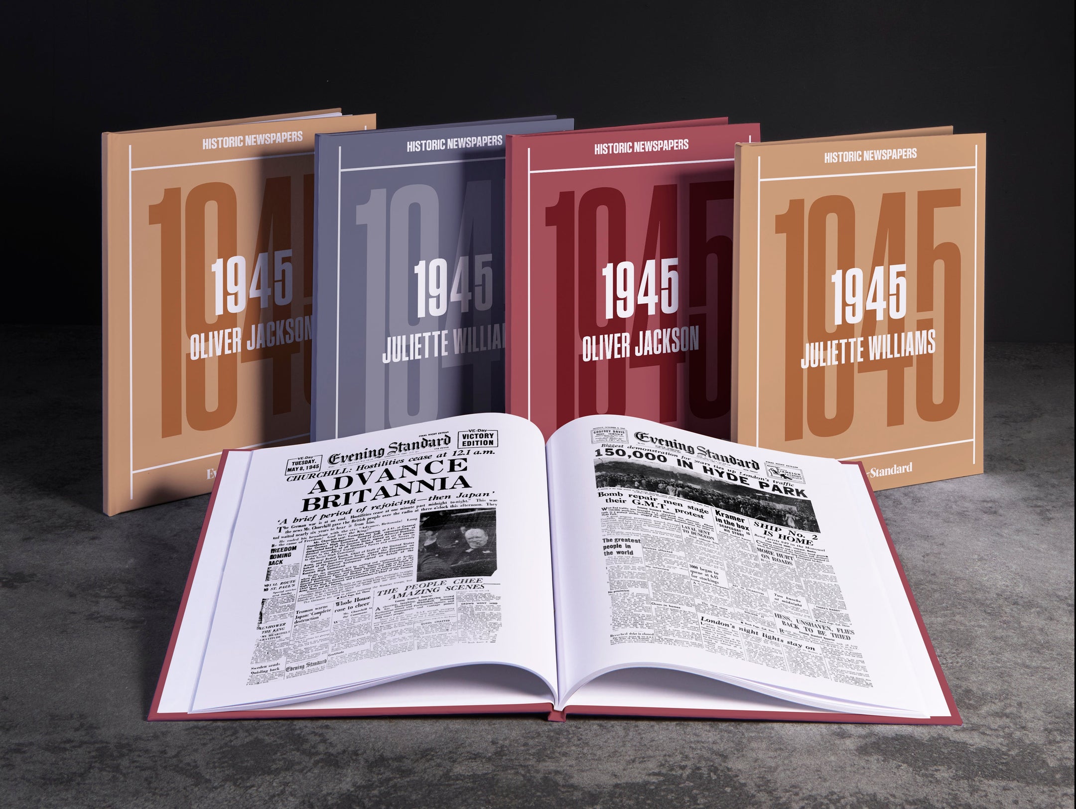 Your Year in Headlines 1945 Evening Standard Edition - Historic Newspapers