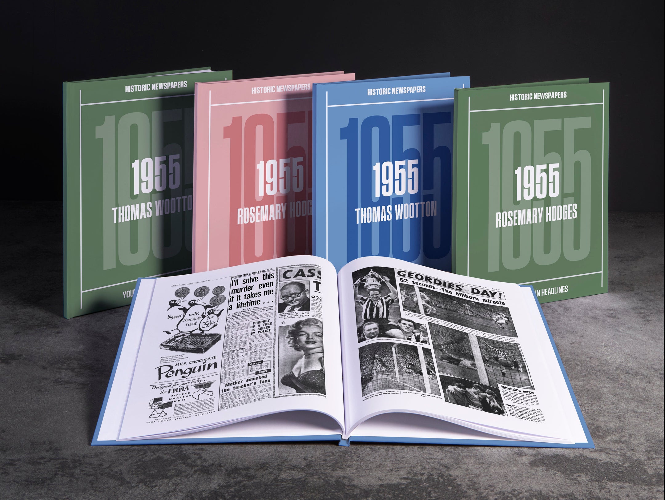 Your Year in Headlines 1955 - Historic Newspapers