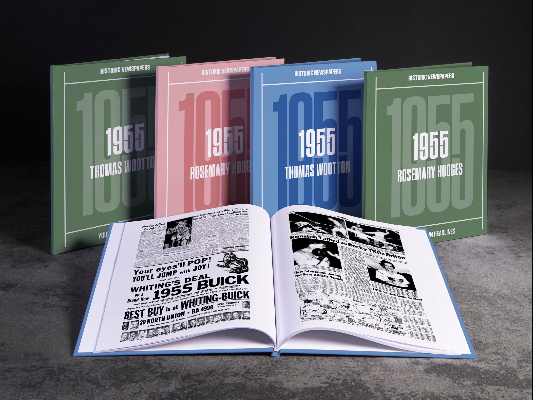 Your Year in Headlines 1955 US Edition - Historic Newspapers